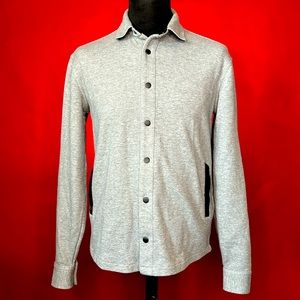 Express Men's Grey Long Sleeve Top Size Extra Small